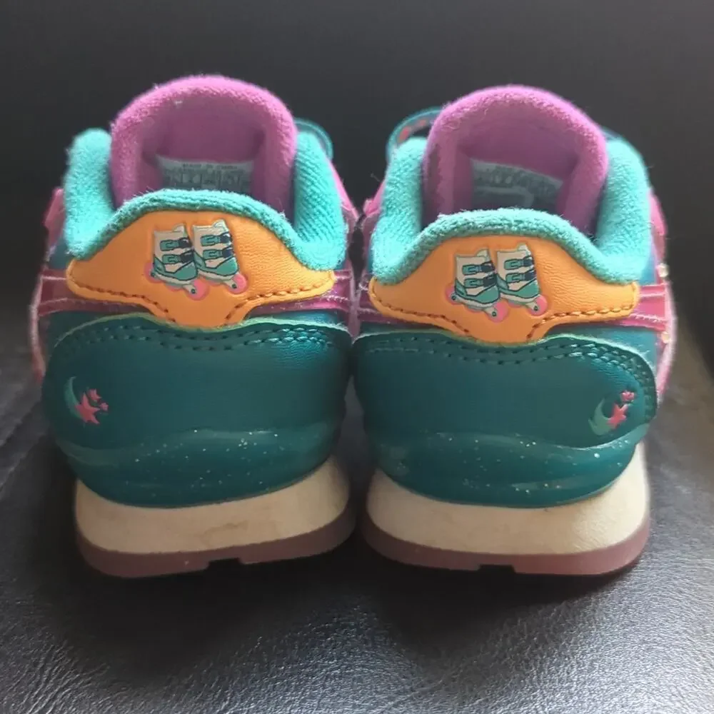 Reebok x My Little Pony Toddler Size 4.5 Sunny Light Up Pink Grippy Sneakers